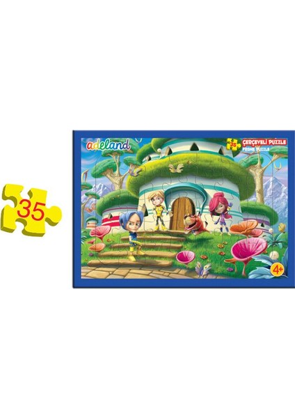 Oyuncak 520and Çerçeveli Puzzle 35Pcs 24'lü Stand 4345445100000 -