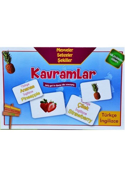 Eğitici Kavram Kartları 156 - Kzl