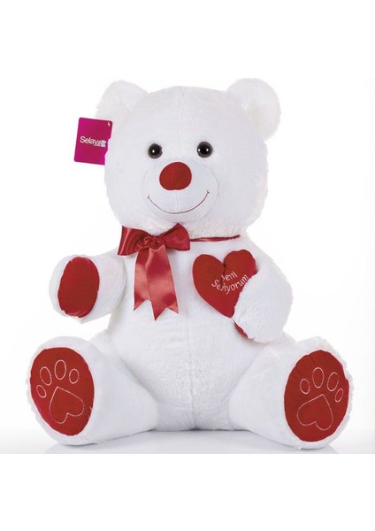 Tıkıl Ayı 65 cm Beyaz 1045B