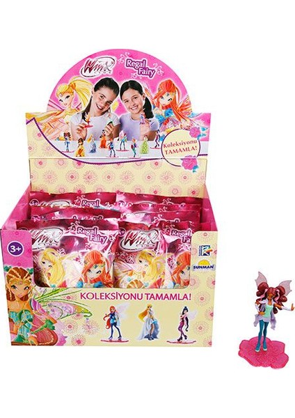 Figür 3D Winx Club Regal Fairy 7 cm Tdm 937