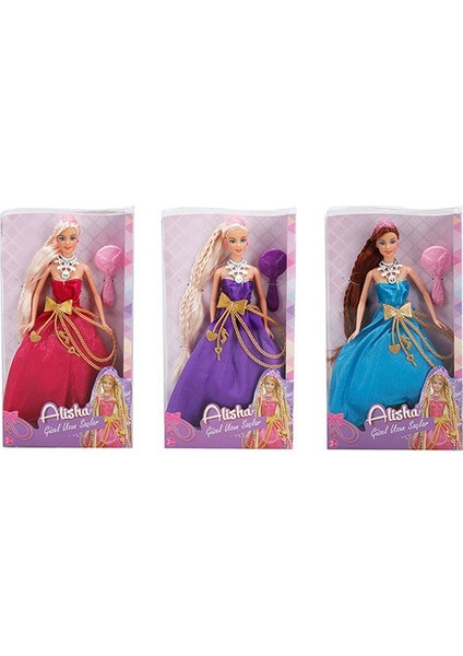 Minik Bebek Set Prenses Uzun Saçlı Rst Def 835