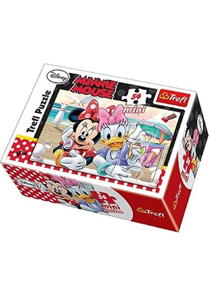 Vardem Oyuncak 54 Pcs Mini Puzzle Minnie Mause 54130