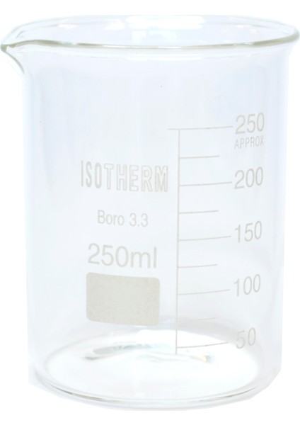 Beher Cam Kısa Form 250 Ml