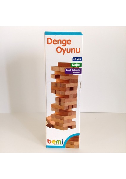 Denge Oyunu Ahşap Eğitici Oyuncak Zeka Oyunu