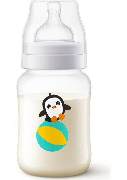 Philips Avent Desenli Biberon Klasik Penguen Desenli