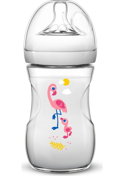 Natural Pelikan Desenli Biberon 260 Ml fırsatları