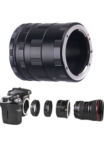Haskan Canon 700D Fotoğraf Makinesi İçin Makro Uzatma Tüpü