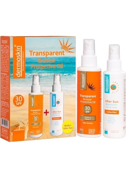Sun Transparent Bronze Protective Oil Spf 30