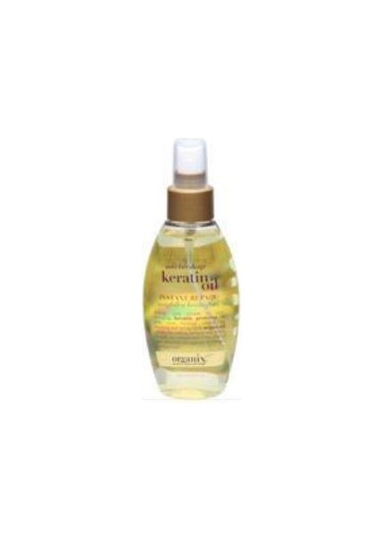 Keratin Oil Instant Repair Kırılma Engelleyici Kuru Sprey Yağı 118 Ml