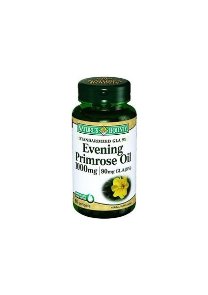 Evening Primrose Oil 1000 Mg 60 Softgel