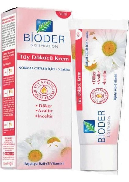 Tüy Dökücü Krem (Normal Ciltler İçin) 100 Ml