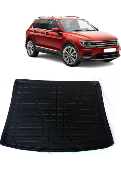 Volkswagen Tiguan 3D Bagaj Havuzu 2016 ve Üzeri (Stepneli)