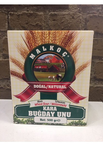 Kara Buğday Unu 500 Gr.