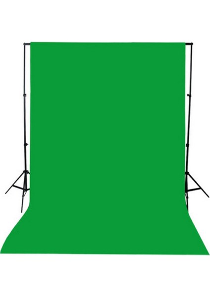 Green Box Chromakey-  Screen- - Yeşil Fon Perde (3 X4 M) - % 100 Pamuk