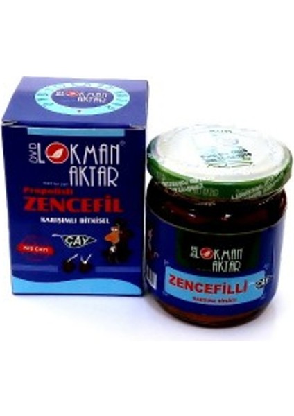 Propolisli Zencefil Karışımlı Bitkisel Çay