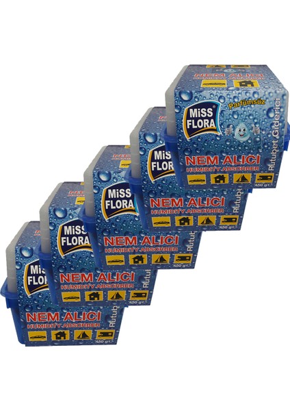 Miss Flora Nem Alıcı 450 Gr 5'li Paket