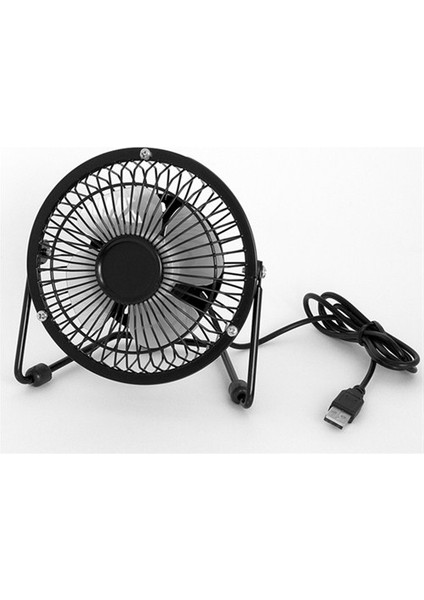 FMF-M30B Masaüstü Metal USB Siyah Fan