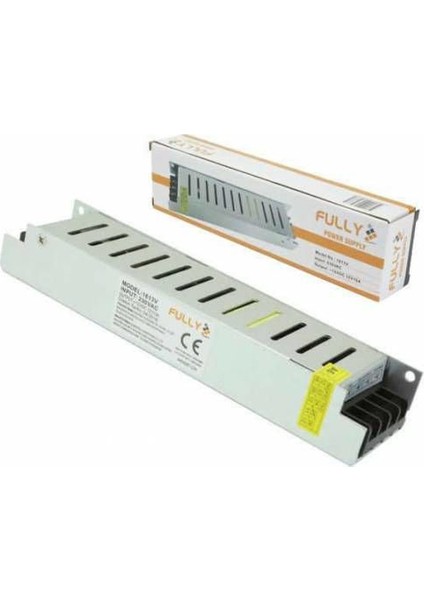 Metal Kasa Adaptör Slim 1613Vv 12V 10A