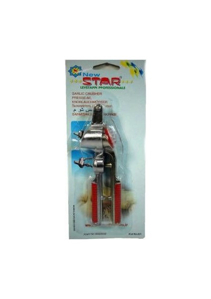 Star Sarımsak Ezme Metal Ezici