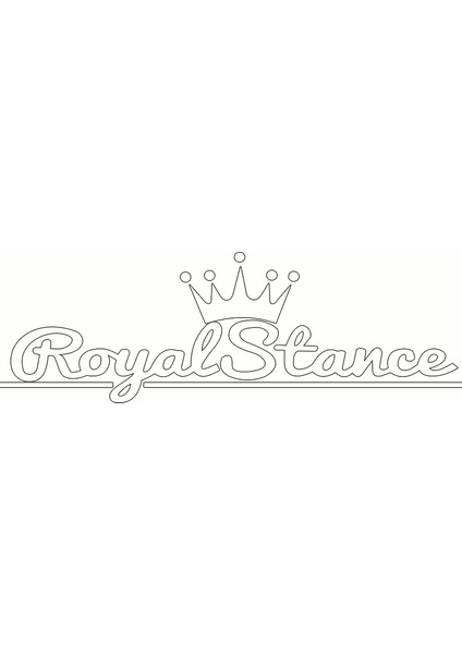 Royal Stance - Oto Sticker