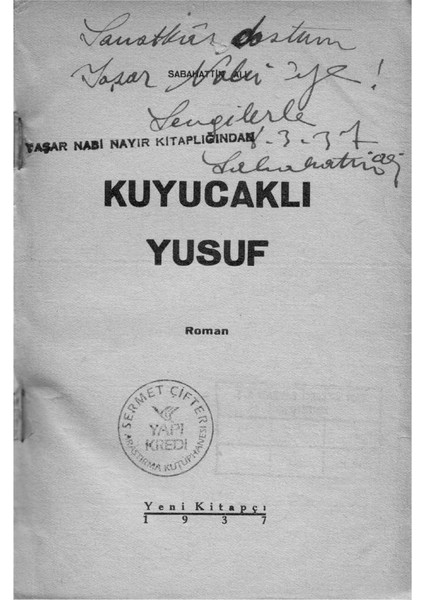 Kuyucaklı Yusuf 80 Yaşında - Sabahattin Ali