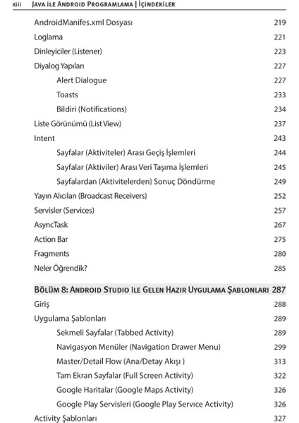 Java İle Android Programlama - Çağlar Artar