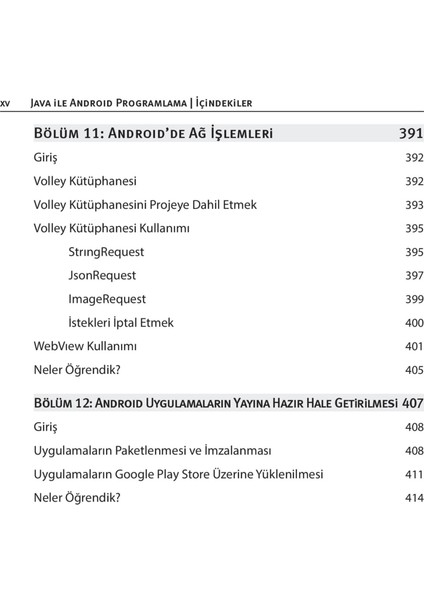 Java İle Android Programlama - Çağlar Artar