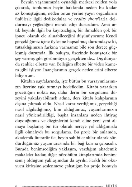 Beyin: Senin Hikayen - David Eagleman