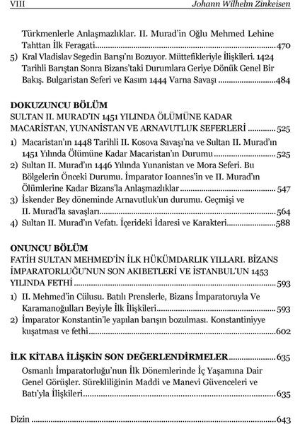 Osmanlı İmparatorluğu Tarihi (7 Cilt Takım Kutulu) - Johann Wilhelm Zinkeisen