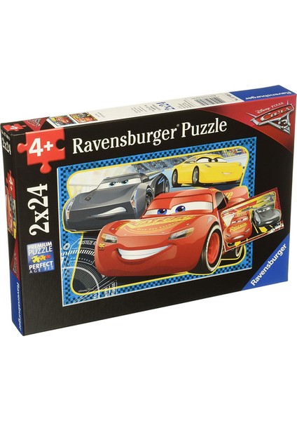 2x24 Parçalı Puzzle Want Disney Cars-078080