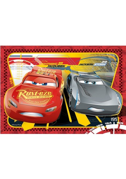 2x24 Parçalı Puzzle Want Disney Cars-078080