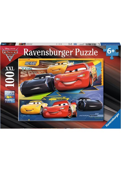 100 Parçalı  Puzzle Want Disney Cars3-109616