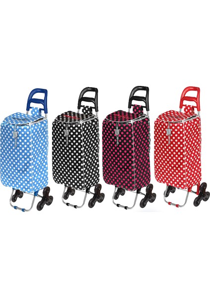 Newlife Pazar Arabası- 3 Tekerlekli Cepli Pazar Arabası