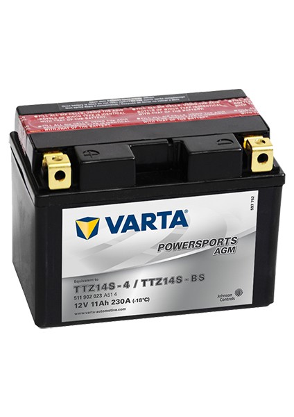 Motosiklet Aküsü TTZ14S BS (TTZ14S 4) 12V 11Ah