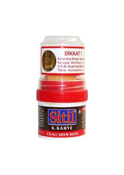 Ayakkabı Boyası Koyu Kahverengi 60 Gr