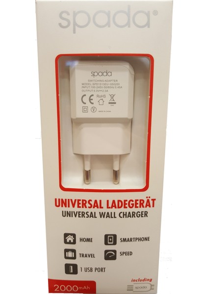 Lightning Kablolu Usb Şarjı 1 A