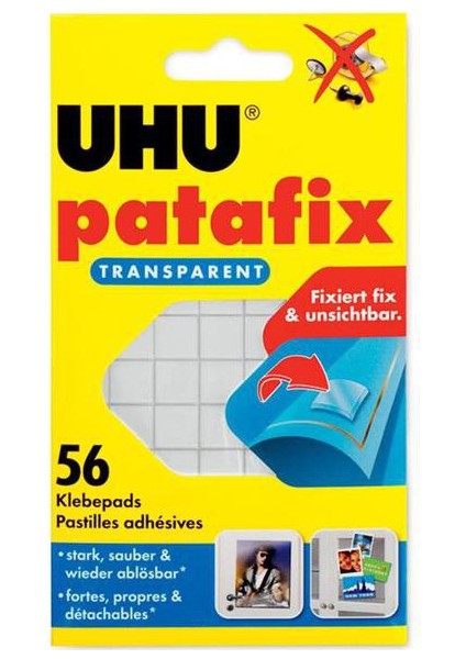 Uhu Patafix Şeffaf Yapıştırıcı