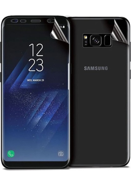 Samsung Galaxy S8 Full Body Ön Arka Jelatin Koruma