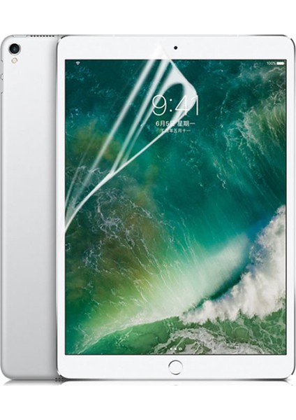 Apple iPad 2017 9.7 360 Döner Standlı Mavi Kılıf+ Ekran Filmi