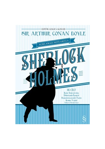 Sherlock Holmes 3.Cilt (Ciltli) - Sir Arthur Conan Doyle