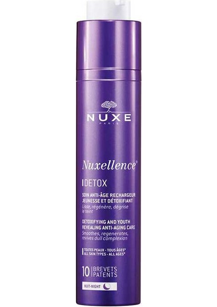 Nuxellence Detox Night Anti Aging Bakım Kremi 50 Ml