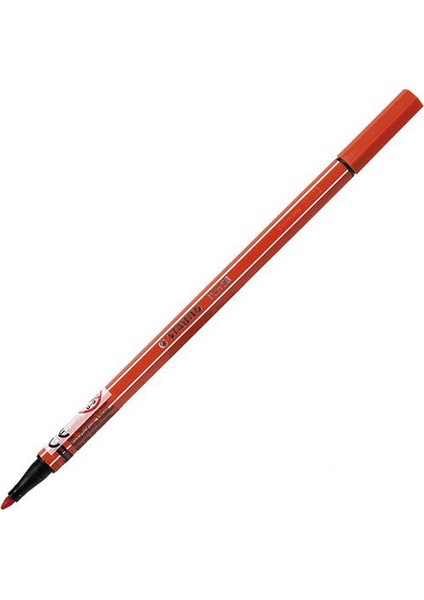 Pen 68 Koyu Kırmızı Keçe Uçlu Kalem 68/38