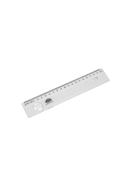 20Cm Geniş Plastik Büro Cetveli 0150
