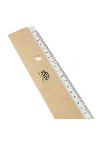 Hataş Cetvel Tahta Takviyeli 50 Cm 00049