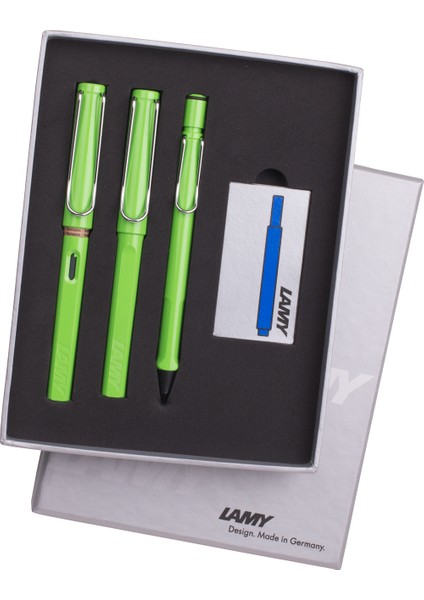 Safari Tb3-13Eydrv Elma Yeşili Kalem Seti