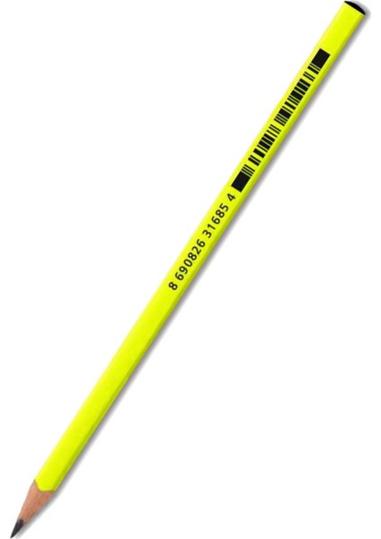 l 3168 Neon Sarı Üçgen Hb Kurşun Kalem