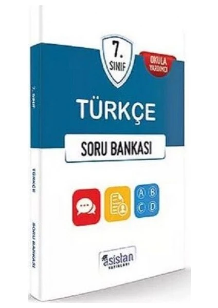 Asistan Yayınları 7. Sınıf Türkçe Soru Bankası