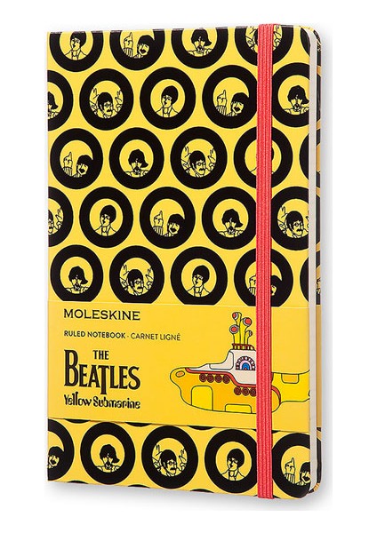 Defter Le Beatles L Boy Çizgili Sarı Lebeaqp060Ys