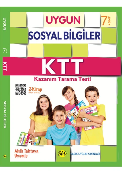 Sadık Uygun Yayınları 7. Sınıf Sosyal Bilgiler Kazanım Tarama Testi