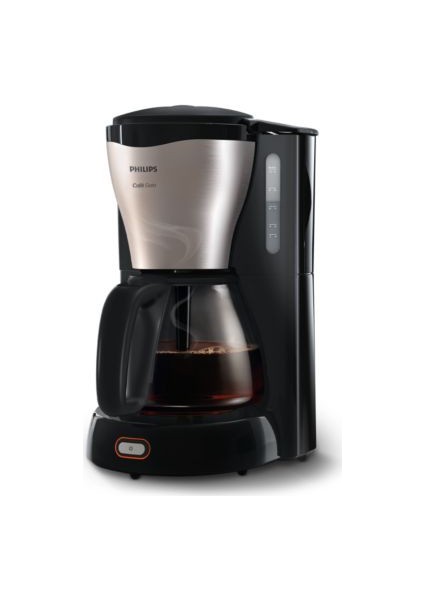 Café Gaia Filtre Kahve Makinesi HD7566/20 Siyah ve Metal